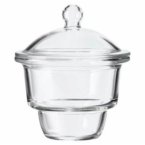 Desiccator with Porcelain Plate