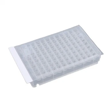 Filem PCR Optik Jelas Telus Makmal Plastik Untuk Plat Pcr