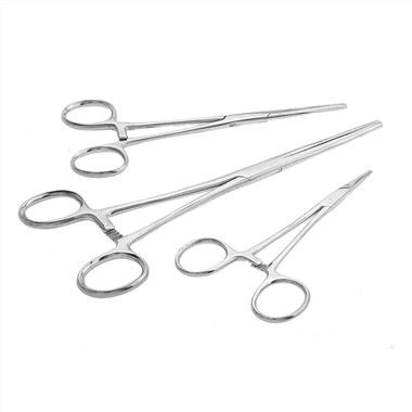 Forceps Hemostatik Keluli Tahan Karat Perubatan